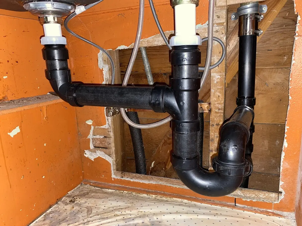 Professional Repiping Services equipment and tools on the job in Southington